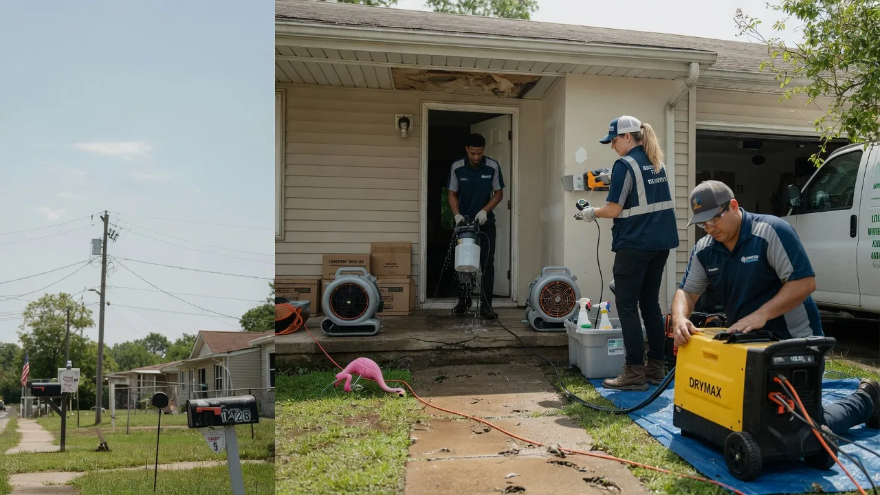 Storm Damage Water Removal in Okolona, AR near me